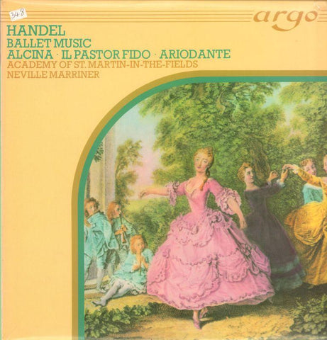 Handel-Ballet Music-Argo-Vinyl LP