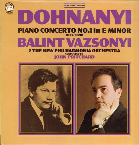 Dohnanyi-Piano Concerto No.1-Pye-Vinyl LP