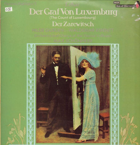 Max Schonheer-Der Zarewitsch-Decca-Vinyl LP-VG/Ex