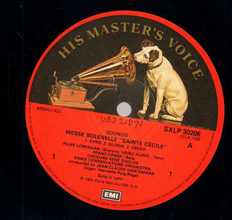 Sainte Cecile Mass-HMV-Vinyl LP-VG+/VG+