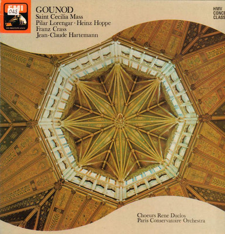 Gounod-Sainte Cecile Mass-HMV-Vinyl LP