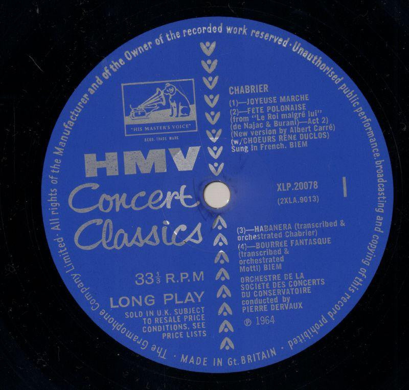 Scenes Pittoresques-HMV-Vinyl LP-VG/VG+