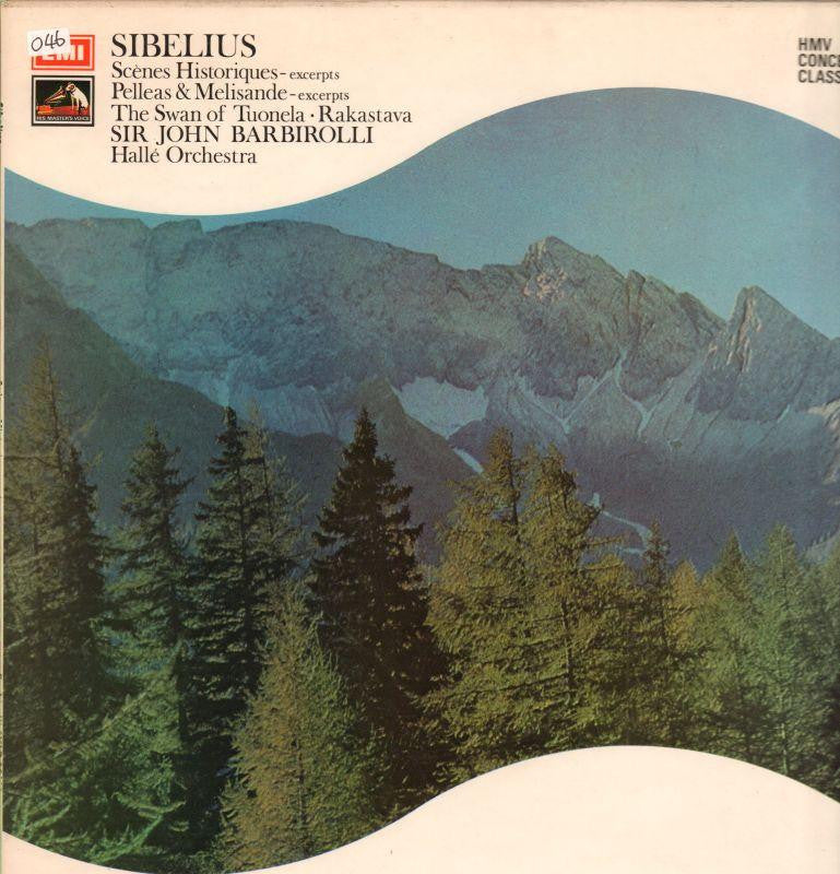 Sibelius-Scenes Historiques-HMV-Vinyl LP