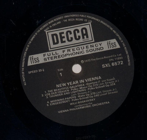 New Year In Vienna-Decca-Vinyl LP-VG/VG+