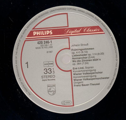Fruhlingsstimmen-Philips-Vinyl LP-VG+/Ex
