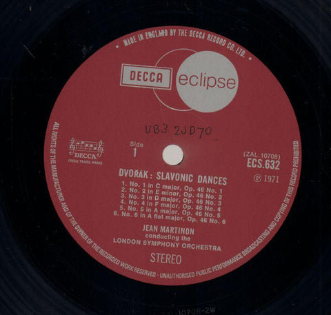 Slavonic Dances-Decca-Vinyl LP-VG/VG