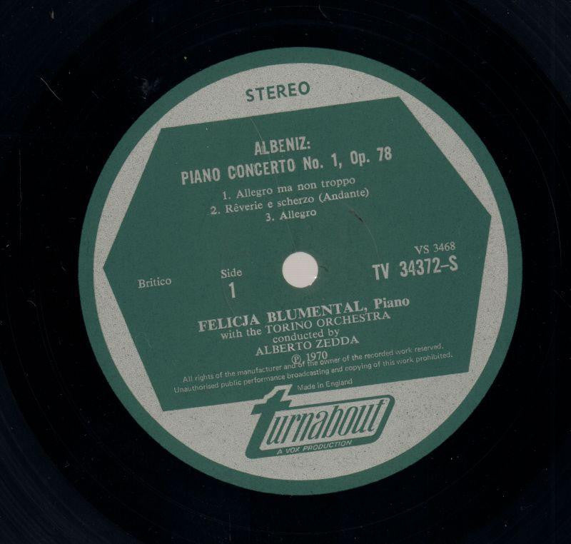 Piano Concerto No.1-Turnabout-Vinyl LP-VG/VG