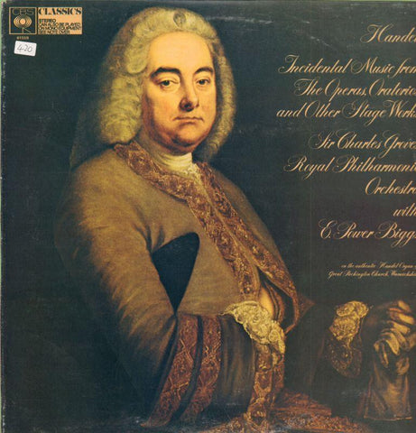 Handel-Incidental Music From The Operas-CBS-Vinyl LP