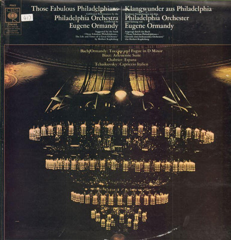 The Philadelphia Orchestra-Those Fabulous Philadephains-CBS-Vinyl LP-VG/Ex