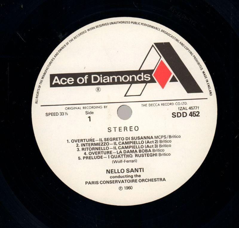 Music Of Wolf-Ferrari-Decca-Vinyl LP-VG/Ex+