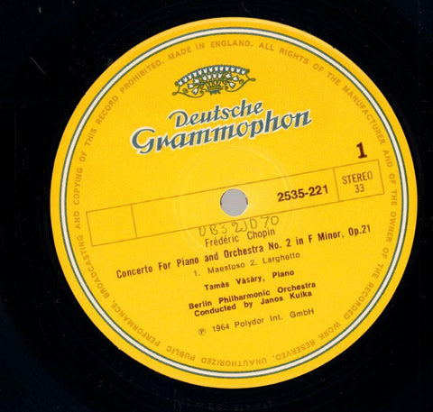 Piano Concerto No.2-Deutsche Grammophon-Vinyl LP-Ex/NM