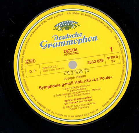 Symphonien No.83-Deutsche Grammophon-Vinyl LP-Ex-/NM