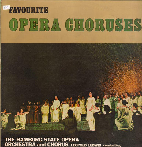 Hamburg State Opera Orchestra & Chorus-Favourite Opera Choruses-Stereo Gold Award-Vinyl LP-VG/Ex