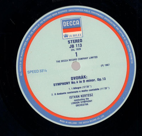 Symphony No.4-Decca-Vinyl LP-VG+/NM