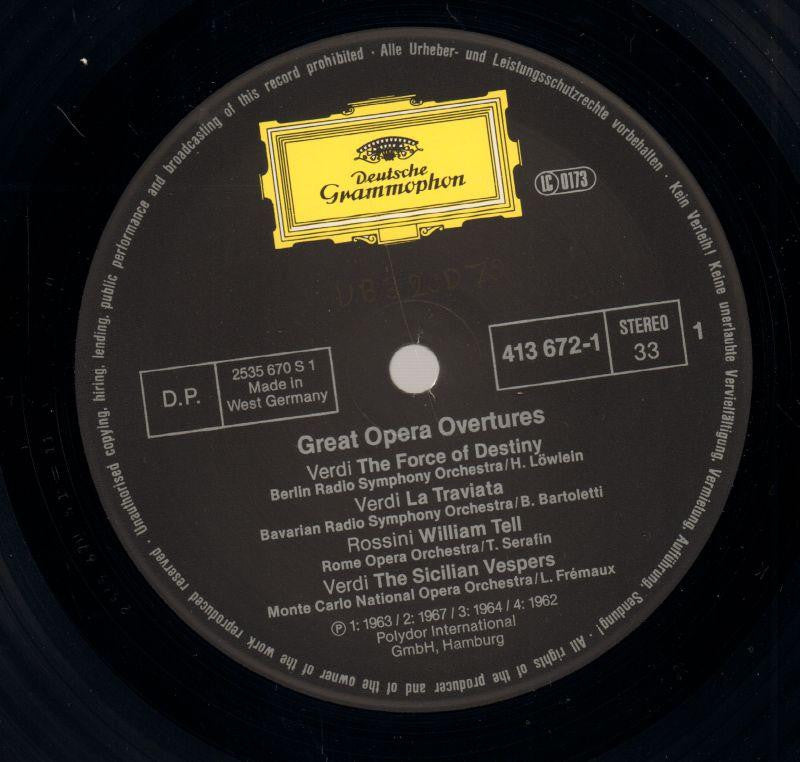 Curtain Up-Deutsche Grammophon-Vinyl LP-VG+/NM