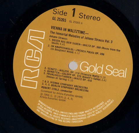 Vienna In Waltztime Vol.3-RCA-Vinyl LP-VG+/VG+
