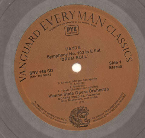 Symphony No.103-Vanguard-Vinyl LP-VG+/VG+
