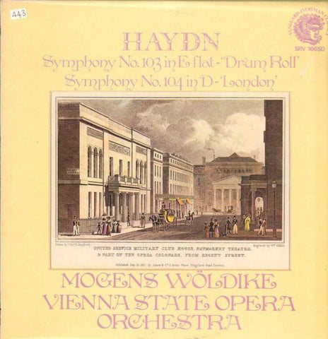 Haydn-Symphony No.103-Vanguard-Vinyl LP