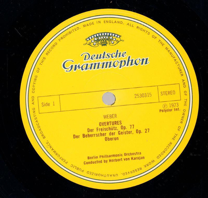 Overtures-Deutsche Grammophon-Vinyl LP-VG/NM