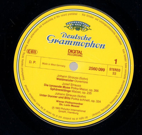 Live In Vienna-Deutsche Grammophon-Vinyl LP-VG/VG+