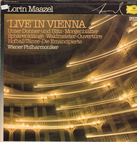 Vienna Philharmonic Orchestra-Live In Vienna-Deutsche Grammophon-Vinyl LP