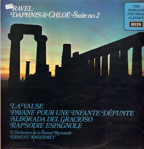 Ravel-Daphnis & Chloe-Decca-Vinyl LP