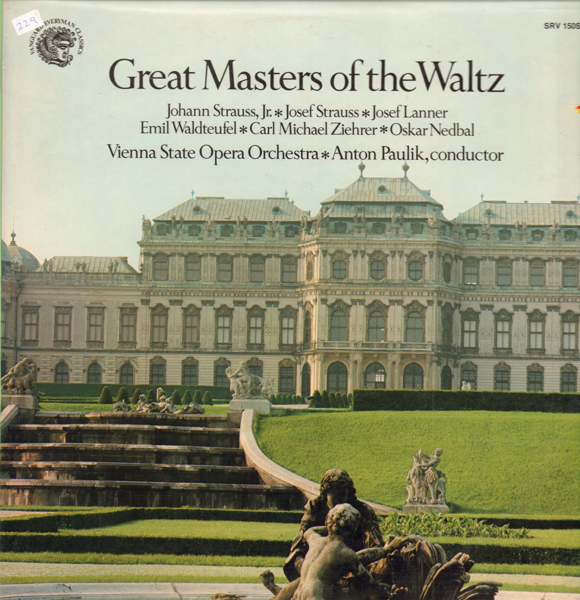 The Vienna State Opera-Great Masters Of The Waltz-Vanguard-Vinyl LP