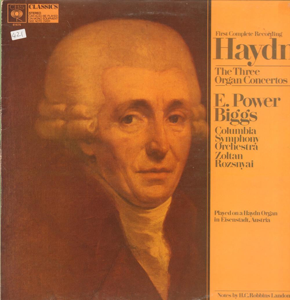 Haydn-The Three Organ Concertos-CBS-Vinyl LP