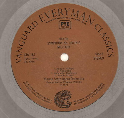Symphony No.100-Vanguard-Vinyl LP-VG/VG