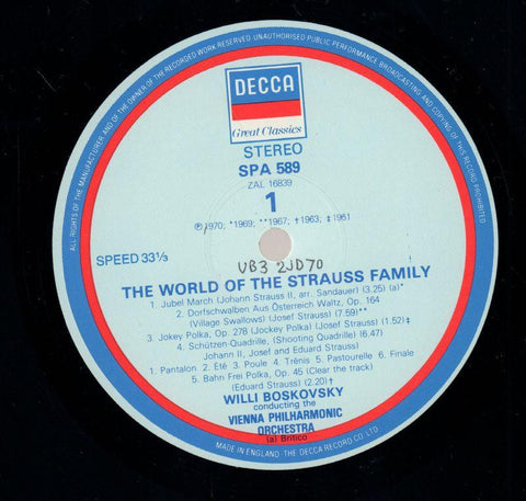 The World Of-Decca-Vinyl LP-VG/Ex+