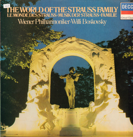 Strauss-The World Of-Decca-Vinyl LP