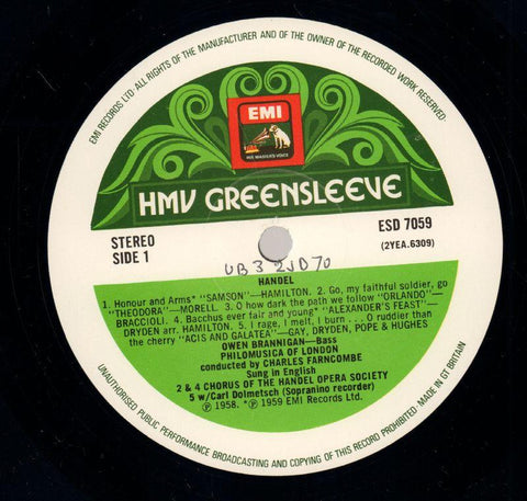 Sings Operatic Favourites-HMV-Vinyl LP-VG/Ex+