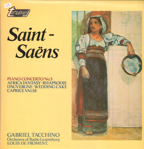 Saint-Saens-Piano Concerto No.3-Turnabout-Vinyl LP