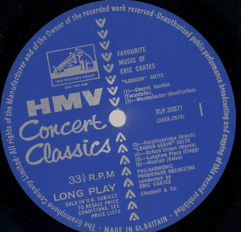 Favourite Music Of-HMV-Vinyl LP-VG+/VG+