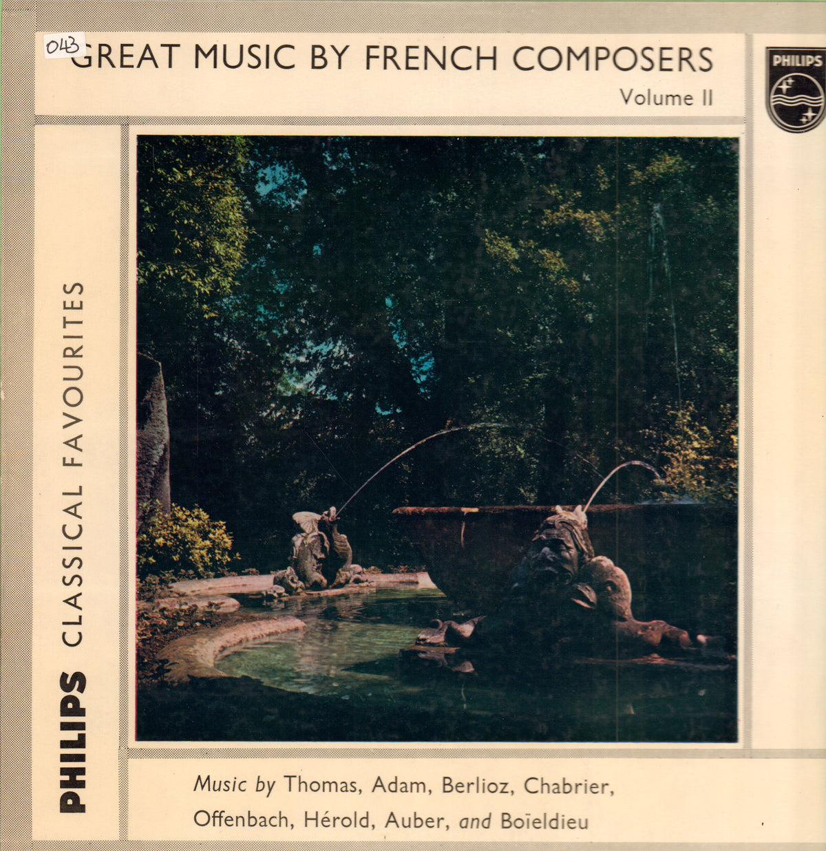 Various Classical-Great Music By French Composers Vol.II-Philips-Vinyl LP
