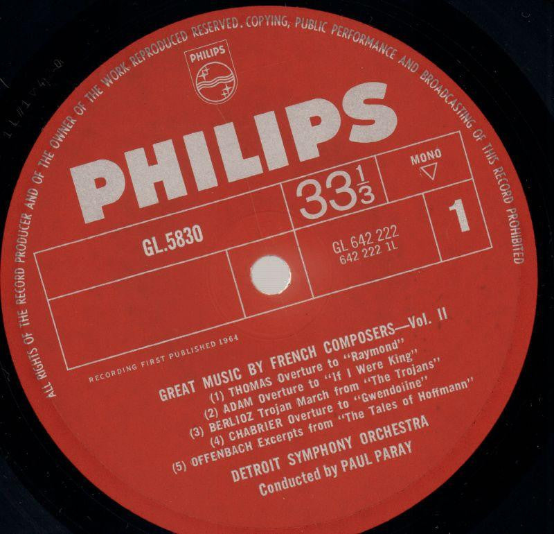 Great Music By French Composers Vol.II-Philips-Vinyl LP-VG+/VG+