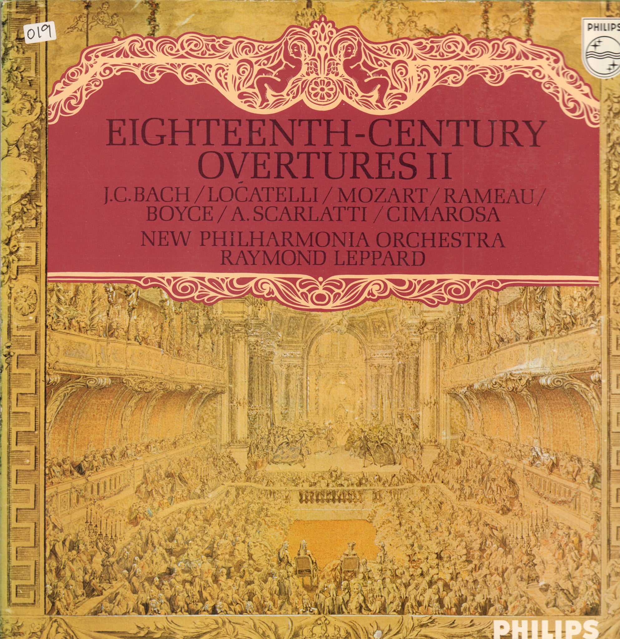 Various Classical-Eighteenth Century Overtures II-Philips-Vinyl LP