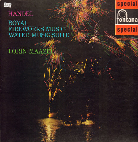 Handel-Royal Fireworks Music-Fontana-Vinyl LP