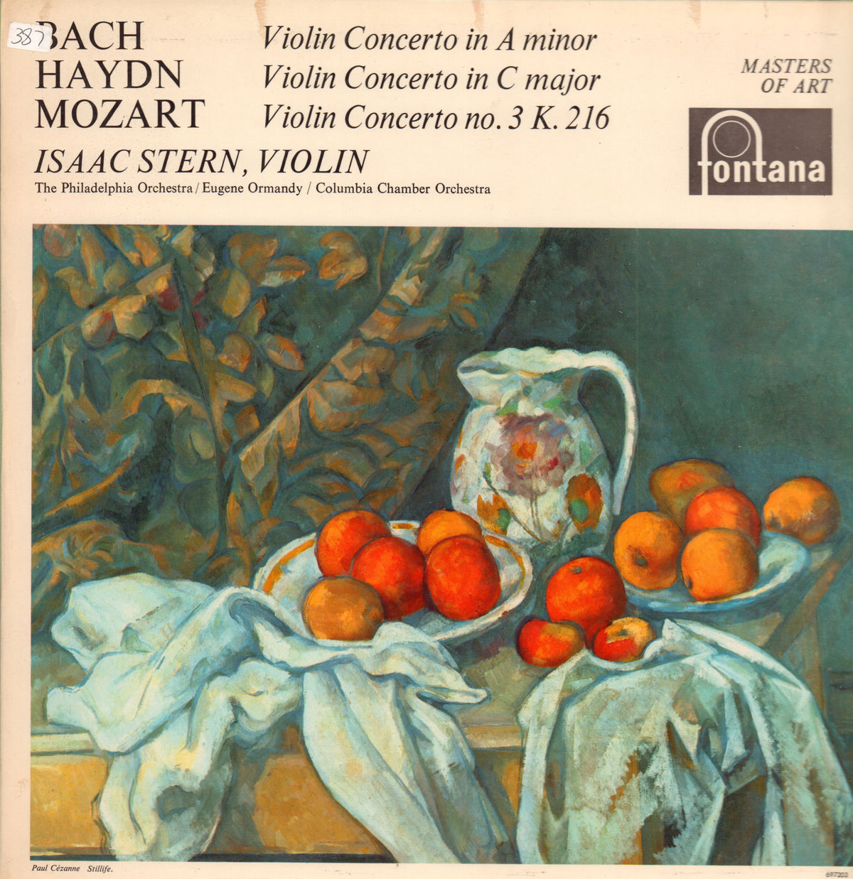 Bach/Haydn-Violin Concerto In A-Fontana-Vinyl LP