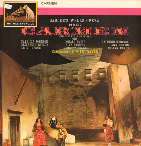 Sadler's Wells-Presents Carmen-HMV-Vinyl LP