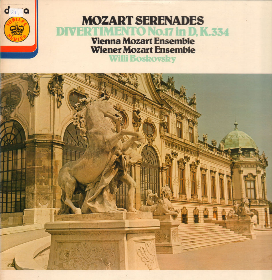 Mozart-Divertimento No.17-Decca-Vinyl LP