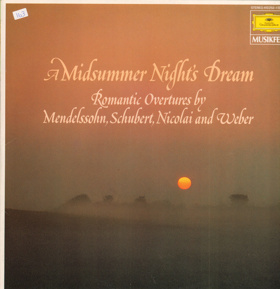 Mendelssohn/Schubert-A Midsummer Night's Dream-Deutsche Grammophon-Vinyl LP
