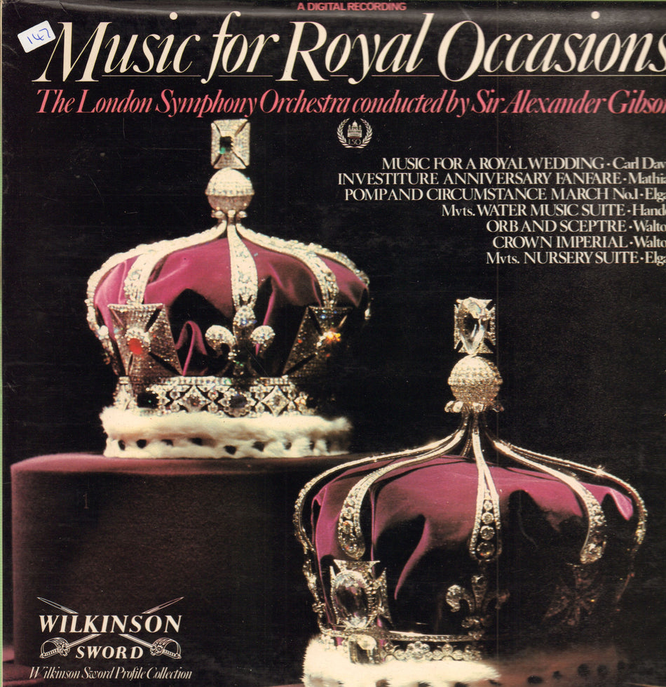 The London Symphony Orchestra-Music For Royal Occasions-Pickwick-Vinyl LP