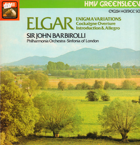 Elgar-Engima Variations-HMV-Vinyl LP