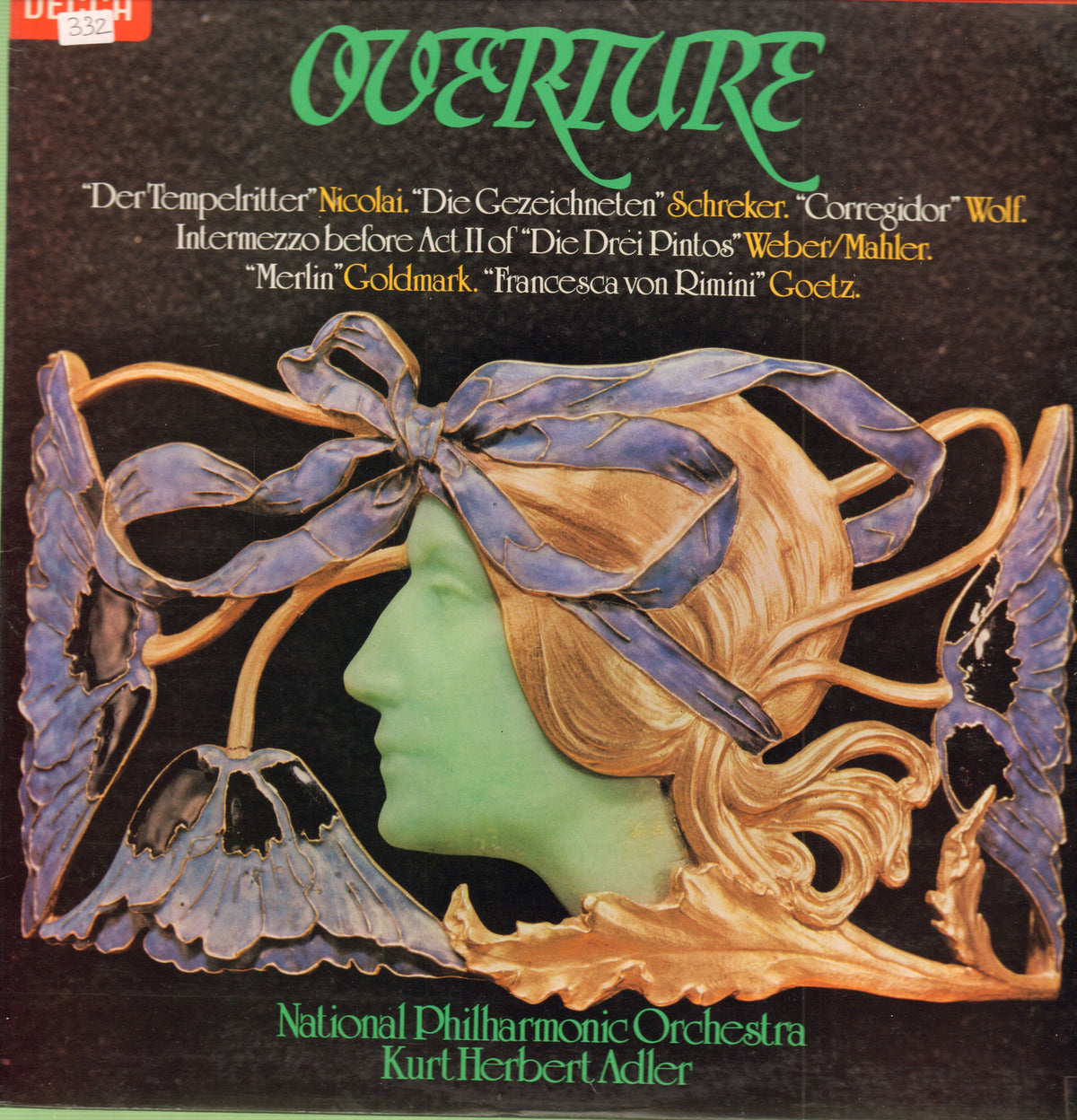 Various Classical-Overtures-Decca-Vinyl LP