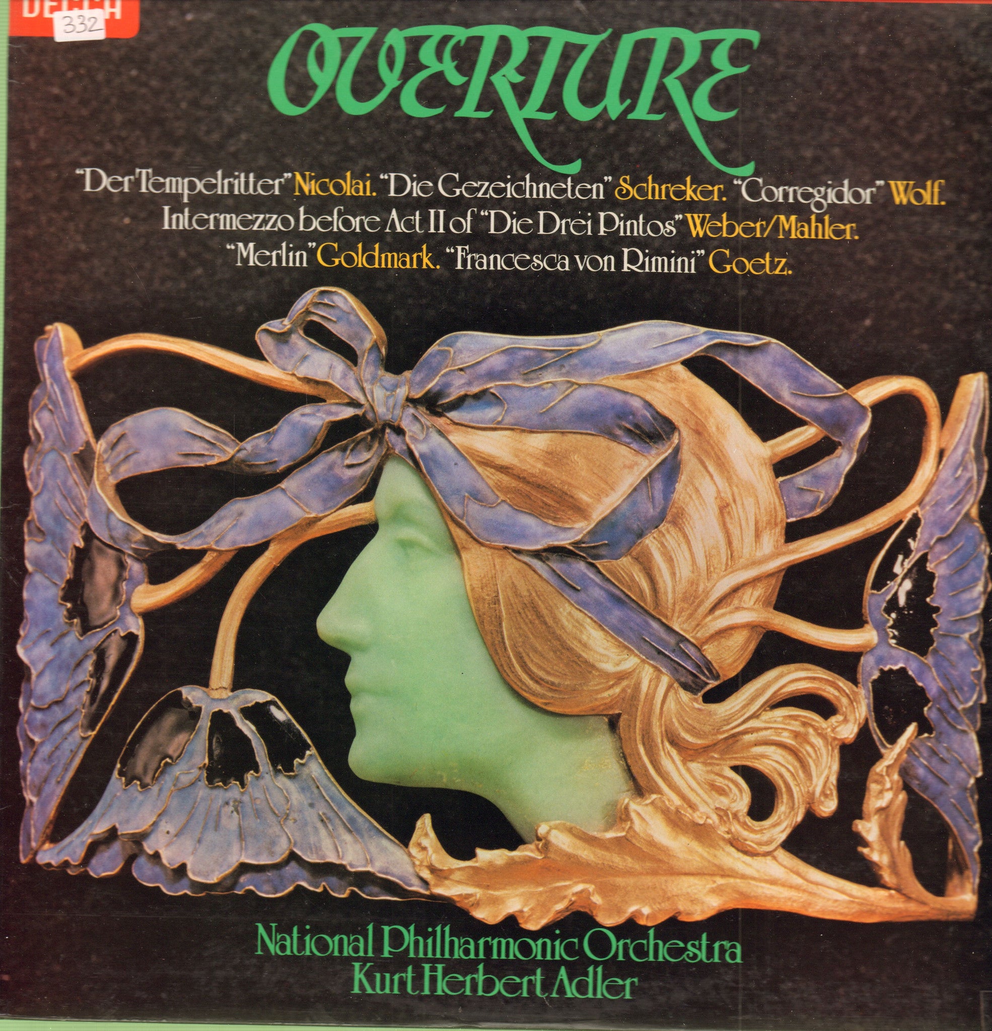Various Classical-Overtures-Decca-Vinyl LP