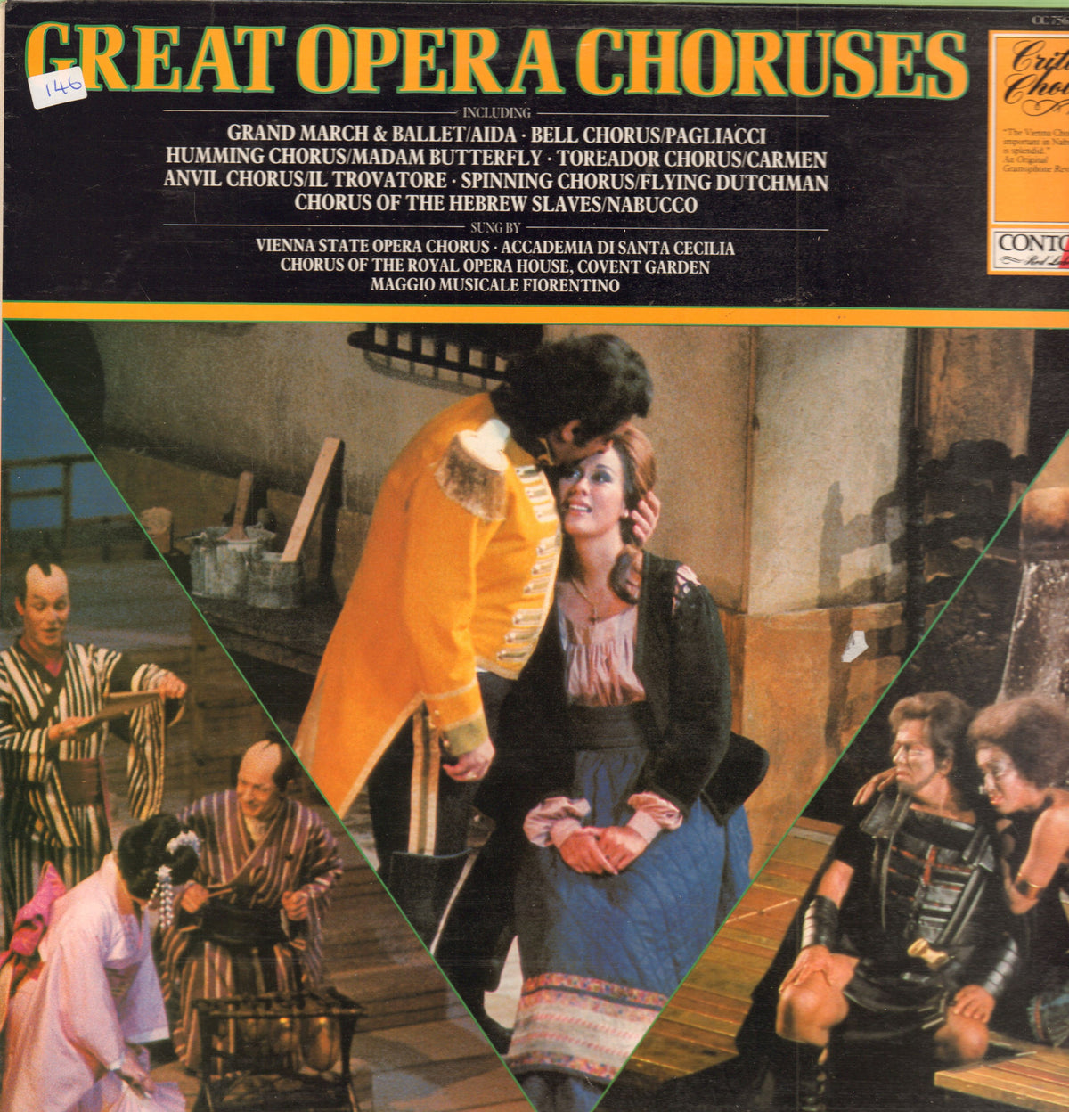 Various Classical-Great Opera Choruses-Contour-Vinyl LP