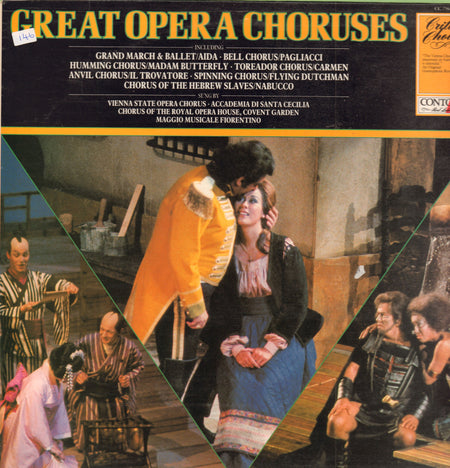 Various Classical-Great Opera Choruses-Contour-Vinyl LP