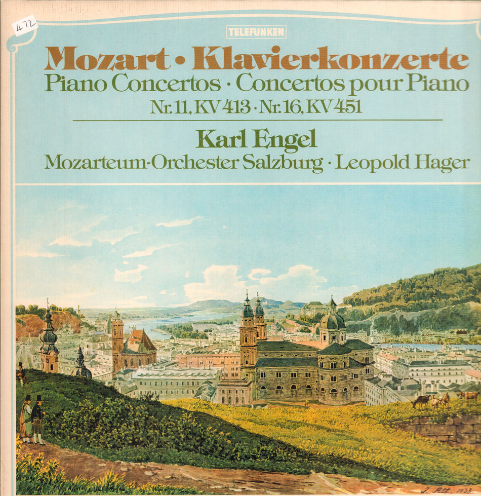 Mozart-Klavierkonzerte-Telefunken-Vinyl LP Gatefold
