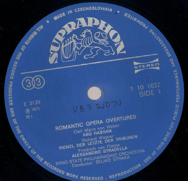 Romantic Opera Overtures-Supraphon-Vinyl LP-VG+/Ex